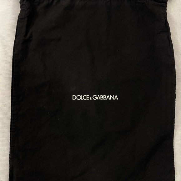 Authentic Vintage Dolce & Gabbana Black Leather Loafer Block Heels - Picture 12 of 12